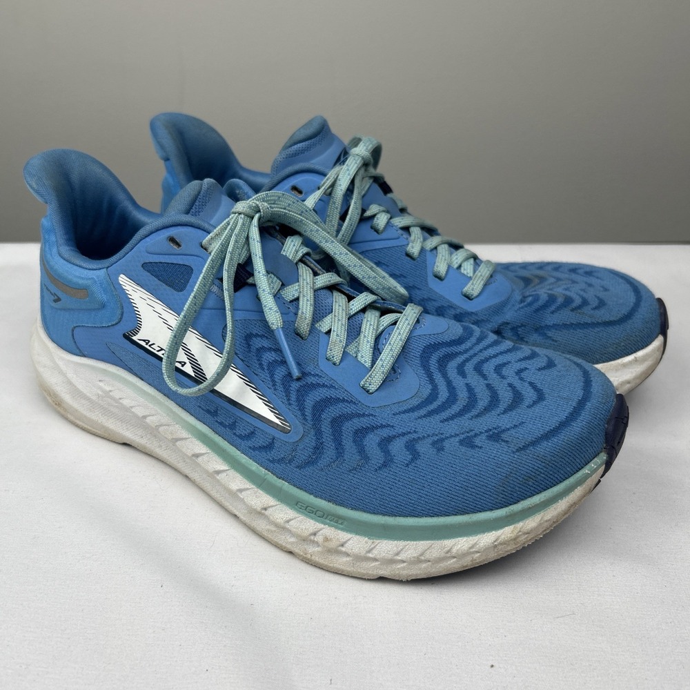 Altra Torin 7 Blue White Women's Size 8.5 Blue Running Shoes Sneakers EgoMax